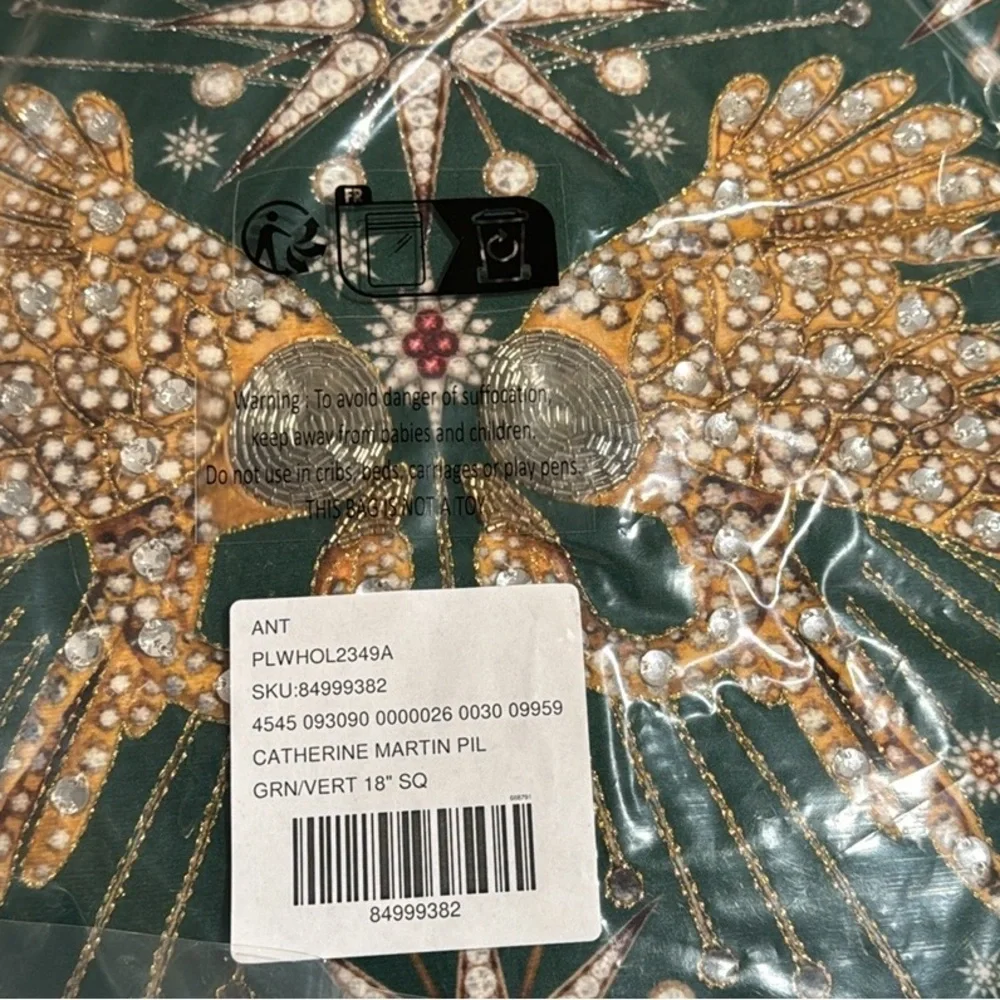 2 LEFT🔥 Catherine Martin X Anthropologie embellished pillows * - Picture 14 of 14
